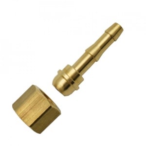 Piulita G3/8'' cu conector pentru furtun 6.3 mm - Img 2