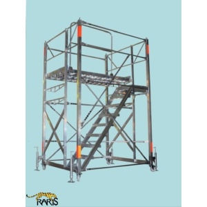 Platforma , mobila, compacta, inaltimea reglabila, din aluminiu, tip PMCIR - Img 1