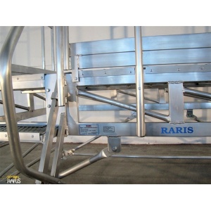 Platforma RARIS fixa, la 60°, rigidizata, cu podina extinsa, Gmax = 400 kg, tip P2F60 - Img 8