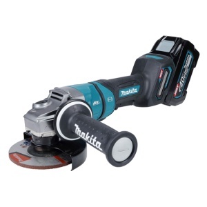 Polizor unghiular Makita XGT, 125 mm, 11.000 RPM, livrat cu un acumulator 40Vmax 5.0Ah