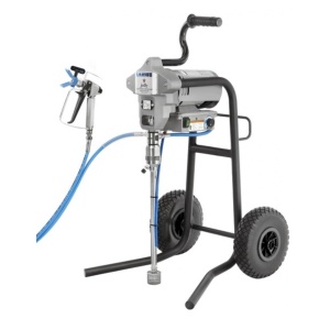 Pompa de vopsit / zugravit AIRLESS Industriala cu Carucior - Complet Echipata - 1,9L/min - Larius Jolly