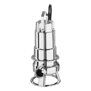 Pompa submersibila inox pentru ape murdare Ebara DW100MA, 230 V, debit 30000 l/h, inaltime refulare 10.6 m, particule max 50 mm