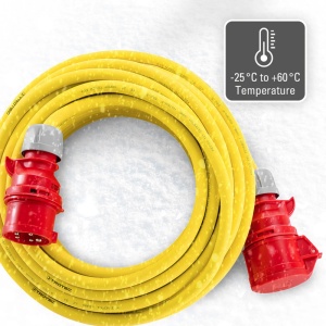 Prelungitor trifazat profesional cu inversor de faza, 11 kW, 20m - Img 3