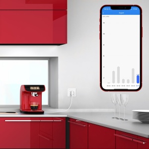 Priză WiFi Tellur Smart, monitorizare consum, 3680W, 16A, alb - Img 5
