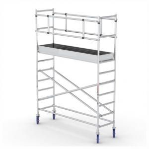 ProTUBE S4 Schela mobila profesionala din aluminiu H lucru 4,1m - Img 1
