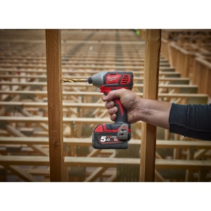 RED HEX - Burghie SHOCKWAVE™ HSS-Ground Titan pentru metal Milwaukee Ø 9x73x117 mm - blister 1 buc - Img 5