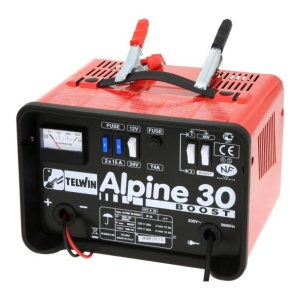 Redresor baterii Telwin ALPINE30BOOST, tensiune incarcare 12/24 V, capacitate baterii Pb/START/STOP 15-400 Ah, incarcare rapida - Img 2