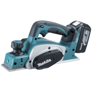 Rindea Makita LXT 18V, 82 mm, livrata cu 2 acumulatori