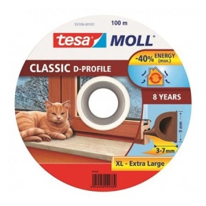 ROLA PROFIL ETANSARE TIP-D 9MM/100M / ALB