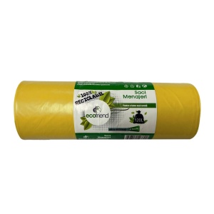 Saci menaj 120 L (70 x 110) 30 microni 10 buc/rolă LDPE - Img 5