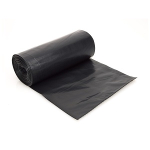Saci menajeri 60 L 20 buc/rolă negru
