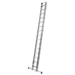 Scara culisanta cu sfoara, din aluminiu Stabilo 2x15 trepte - Img 4