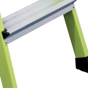 Scara mobila Monto Rolly verde dubla 2x2 trepte, cu roti retractabile automat - Img 8