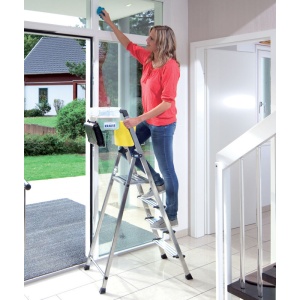 Scara Monto "Secury" cu MultiGrip System dubla cu trepte pe o parte, 6 trepte - Img 4