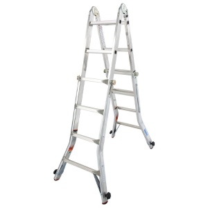 Scara telescopica articulata Monto TeleVario 4x4 trepte - Img 5
