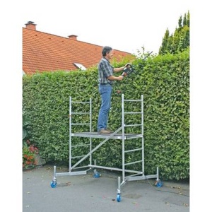 Schela Climtec 0,6 x 1.5m, aluminiu, inaltime lucru 3m, modul 0 (baza) - Img 4