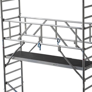 Schela mobila Stabilo S10 0,75 x 2m, aluminiu, inaltime lucru 5,4m - Img 7