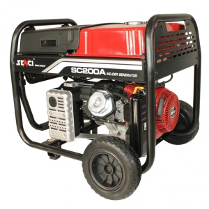SENCI, Generator SC-200A, Putere max. 5.5 kw, 230V, AVR, motor benzina, curent sudura 50 - 200 A - Img 2