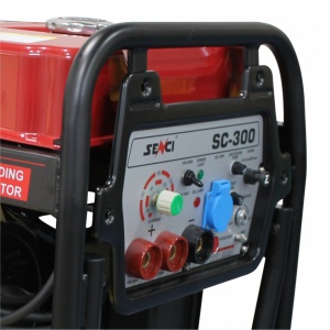 SENCI, Generator SC-300, Putere max. 3.5 kw, 230V, AVR, motor benzina, curent sudura 50 - 300 A - Img 7