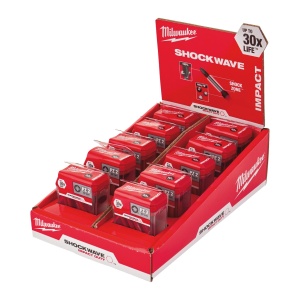 Set 10 buc cap surubelnita Pozidrive (PZ) PZ 2 x 50 mm Milwaukee SHOCKWAVE - Img 3