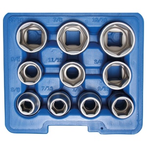 Set 10 chei tubulare 1/2", 3/8"-15/16" - Img 1