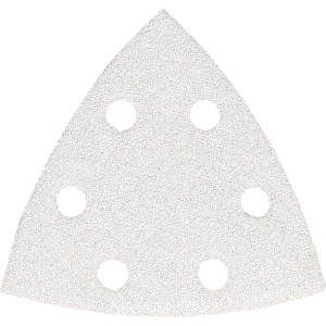 Set 10 foi abrazive delta, 94x94x94 mm, granulatie 150, 6 gauri