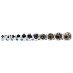Set 11 piese BGS chei tubulare ProTorque lungi 3/8", 5/16" - 7/8" - Img 3