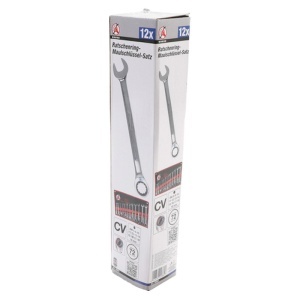 Set 12 chei combinate cu clichet BGS 8 - 19 mm - Img 3