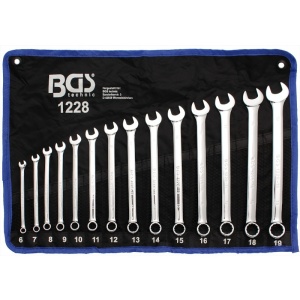 Set 14 chei combinate extra lungi, 6-19 mm, etui - Img 1