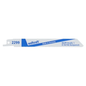 Set 2 panze fierastrau sabie Wolfcraft 2299000, pentru table, neferoase, 150 mm