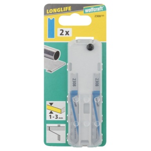 Set 2 panze pentru fierastrau pendular Wolfcraft 2308000, prindere in U, pentru metal, adancime taiere 1 - 3 mm - Img 2