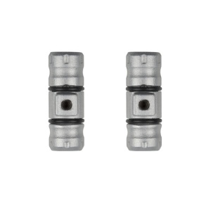 Set 2 suporti dubli FlipBit Wolfcraft, Hex 1/4" - Img 1