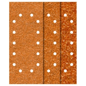 Set 25 foi abrazive Wolfcraft 1986200, pentru lemn si metale, Gr. A40, A80, A120, 115x280 mm - Img 1