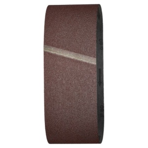 Set 3 benzi de slefuit Wolfcraft 1717000, pentru lemn si metale, Gr. A80, 40x303 mm - Img 2