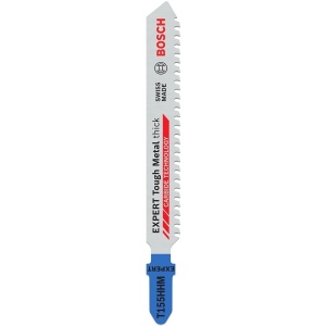 Set 3 panze fierastrau pendular Bosch tija cu un prag de prindere (T), 92 mm, inox, taiere dreapta, fina - Img 2