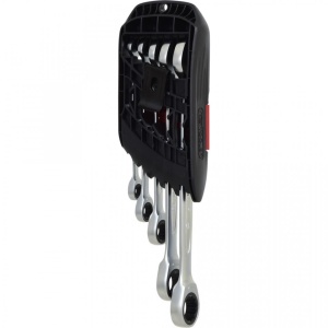 Set 5 chei inelare cu clichet, KS TOOLS DUO GEARplus®, 8-19 mm - Img 3