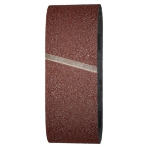 Set 6 bucati banda de slefuire Wolfcraft 3111000, pentru lemn si metale, Gr. A40, 76x457 mm