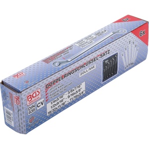 Set 6 chei inelare cu cot, 1/4" - 3/4" - Img 2