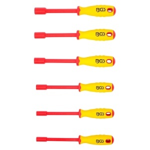 Set 6 chei tubulare izolate BGS VDE 1000V, 5.5 - 12 mm - Img 2