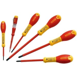 Set 6 surubelnite Stanley FATMAX izolate, drepte, PH, tester tensiune - Img 1