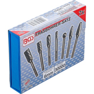 Set 7 freze HSS pentru slefuire si modelare lemn/plastic/aluminiu - Img 3