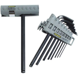 Set 9 chei imbus ''L'' cu maner Stanley 0-89-904, 1.5-10 mm