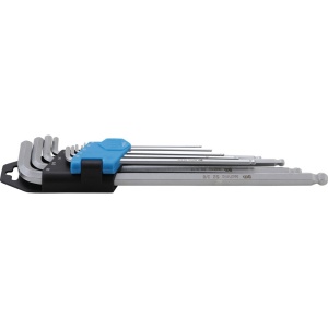 Set 9 chei imbus tip "L" cu cap sferic, 1/16" - 3/8" - Img 2