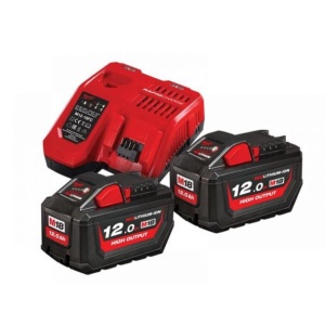 Set acumulatori M18™ High Output™ M18 HNRG-122 ( KIT: 2 x M18 HB12 Acumulator, M12-18 FC Încarcător, Fără cutie) - Img 2