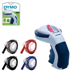 Set Aparat embosat DYMO Omega si in total 4 role etichete Omega DY12748 S0717950PP