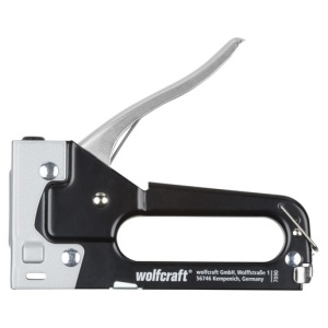 Set capsator manual tacocraft 6 + 1000 capse Wolfcraft 7090000, capse tip 053 de la 4 - 10 mm, carcasa metal - Img 2