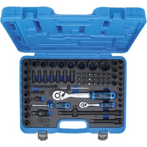 Set chei tubulare de impact 1/4" si 1/2", 4 - 32 mm, 69 piese - Img 5