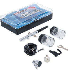 Set de vopsit aerograf (airbrush) BGS - Img 3
