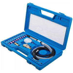 Set polizor drept (biax) BGS cu 17 accesorii, 54000 rot/min, 130 mm, prindere (penseta) 3 mm - Img 3