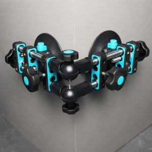 Sistem de fixare si ajustare multi-unghi, cu 2 ventuze cu vaccum pt. placi ceramice - BIHUI-LFTFV6 - Img 6
